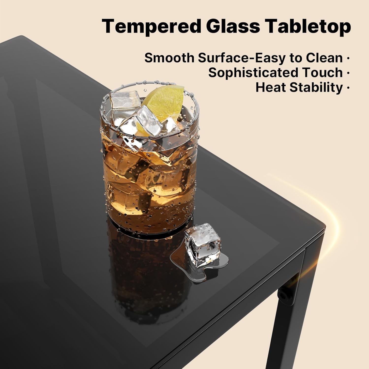 Ahomly 4-Piece Outdoor Wicker Patio Furniture Set with Deep Seating Cushions and Table for Balcony, Backyard, and Porch (Gray) - Image 5